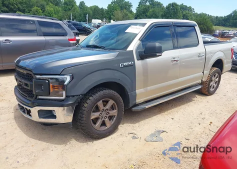 2018 Ford F-150 Xlt z USA, uszkodzony, nr VIN 1FTEW1CP1JKD57261